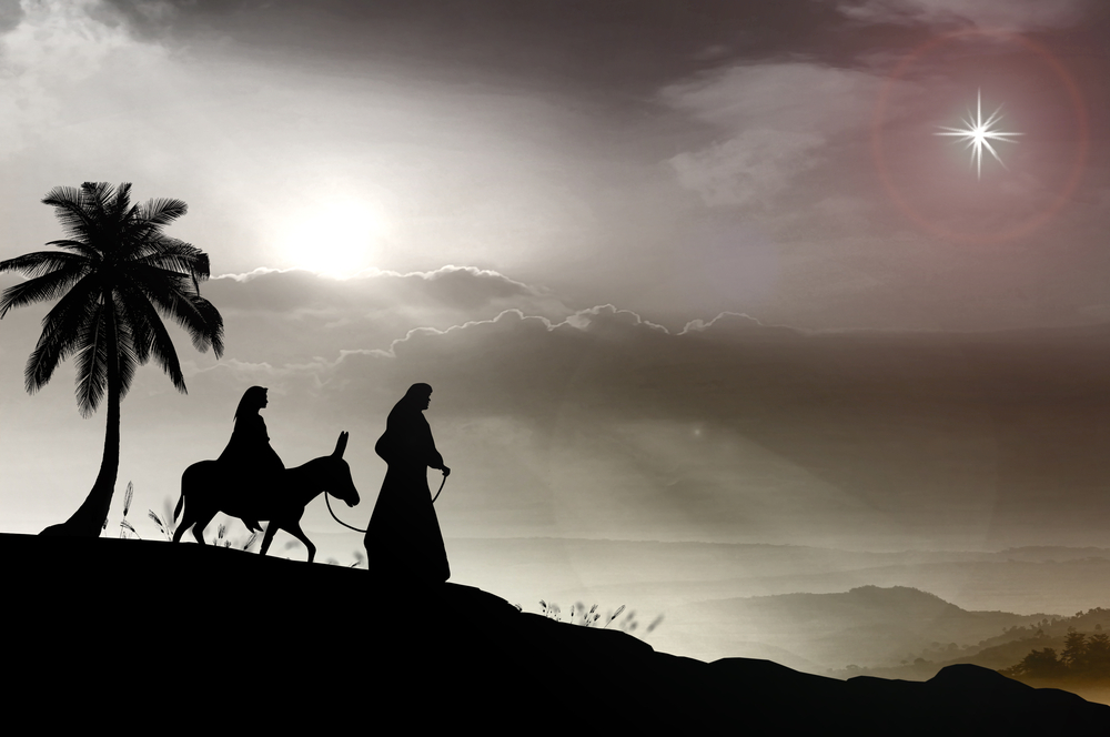 The Journey of Mary and Joseph from Nazareth to Bethlehem